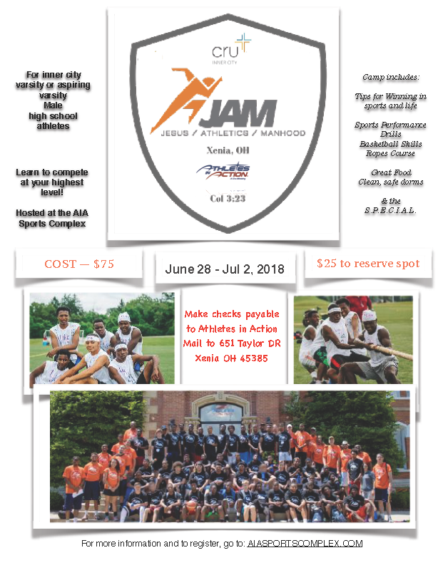 image for 2019 JAM Camp (Cru - AIA) Day 1