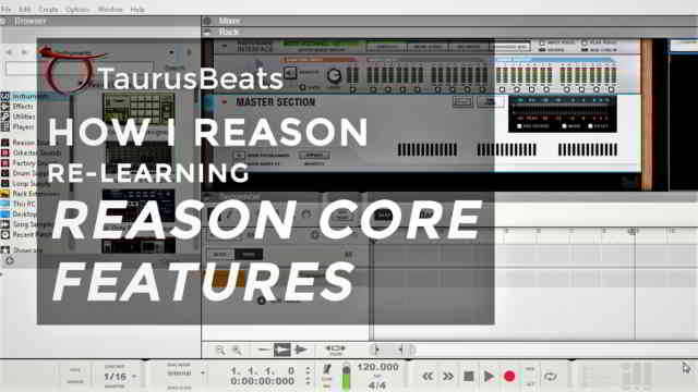 image for Session 10 Bounce Audio to MIDI and Join Clips to Make Loops in Reason Comp Editor