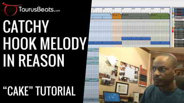 image for Catchy Hook Melody in Reason: Grooving In Reason Tutorial - Cake Part 4