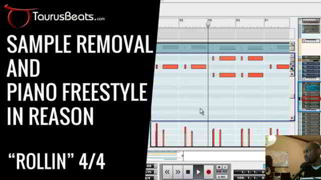 image for Sample Removal and Piano Freestyle In Reason